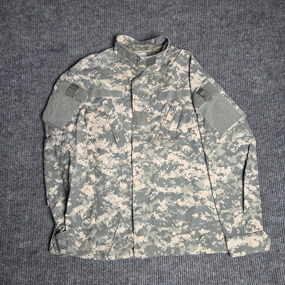 US Army Combat Uniform ACU Digital Camo Jacket Coat Medium Regular NSN